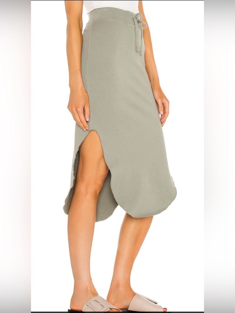 Frank & Eileen Unforgettable Donagal Skirt Sage Green Size Large